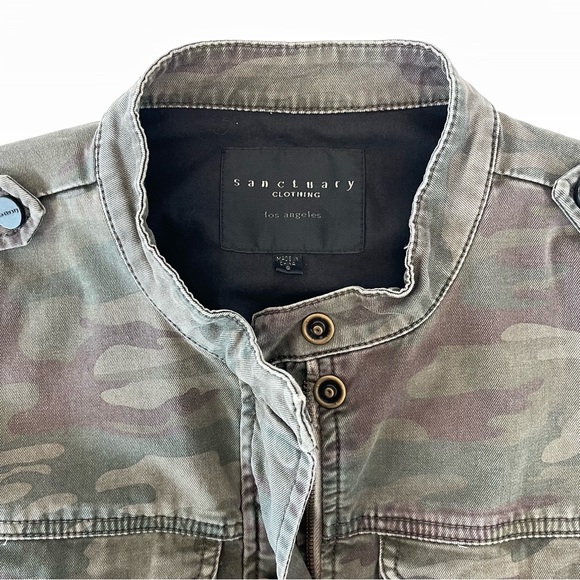 Anthropologie Sanctuary Camouflage Jacket - Picture 3 of 12